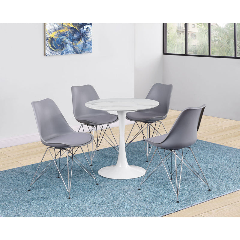 Coaster Furniture Round Dining Table with Pedestal Base 193041 IMAGE 3